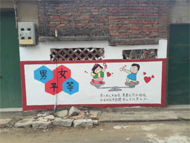 华中村墙体彩绘